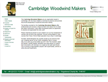 Tablet Screenshot of cambridgewoodwindmakers.org